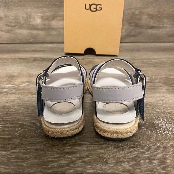 UGG | T Anamarie Sandals For Toddlers In Ocean Blue Size 8 NEW - Picture 4 of 8